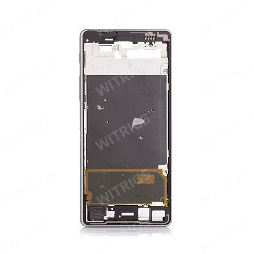 OEM Middle Frame + LCD Shield for Sony Xperia X White