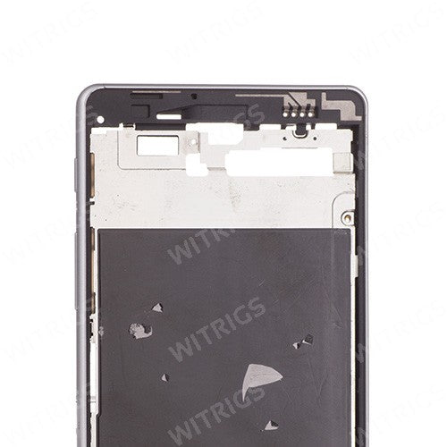 OEM Middle Frame + LCD Shield for Sony Xperia X White