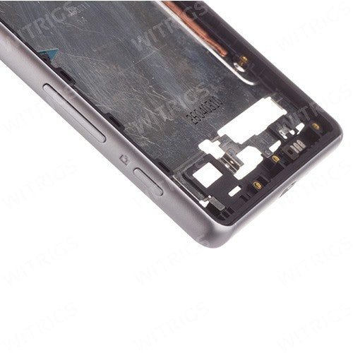 OEM Middle Frame + LCD Shield for Sony Xperia X White