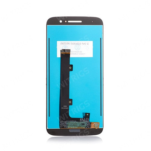 OEM LCD Screen with Digitizer Replacement for Motorola Moto M Gray