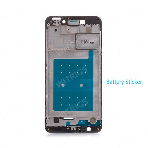 OEM LCD Supporting Frame for Huawei Honor 6C Pro Black