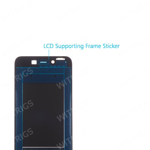 OEM LCD Supporting Frame for Huawei Honor 6C Pro Black