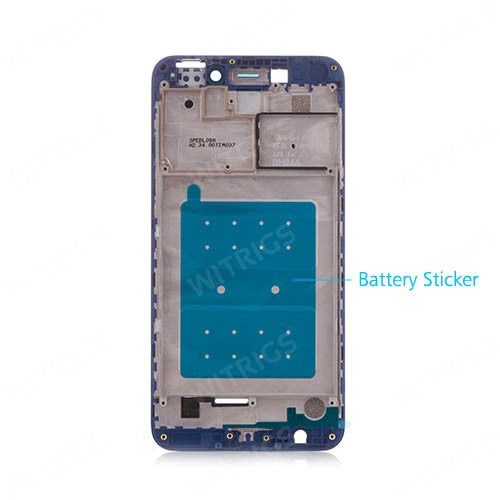 OEM LCD Supporting Frame for Huawei Honor 6C Pro Blue