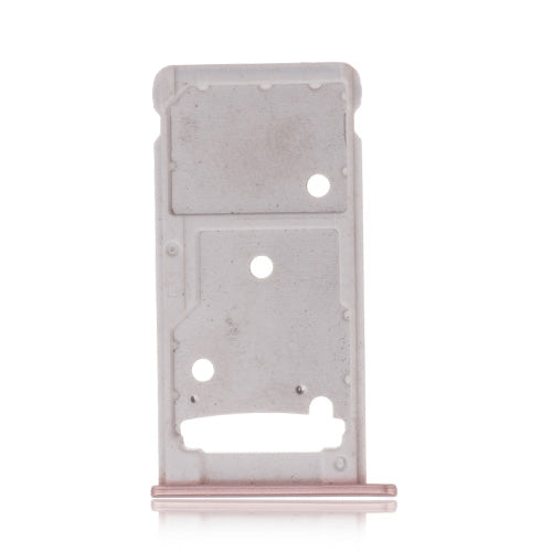 OEM SIM + SD Card Tray for Huawei Y7 Prime Pink