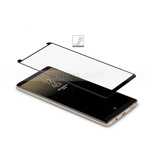 Tempered Glass Screen Protector for Samsung Galaxy Note 8 Black