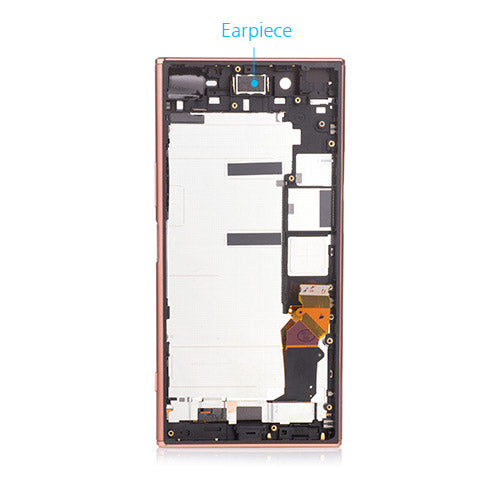 OEM LCD Screen Assembly Replacement for Sony Xperia XZ Premium Bronze Pink