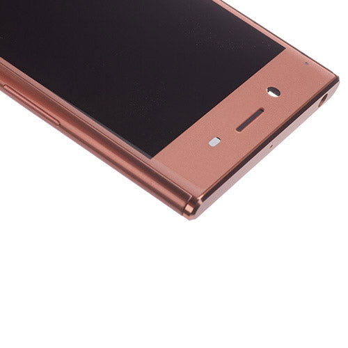 OEM LCD Screen Assembly Replacement for Sony Xperia XZ Premium Bronze Pink