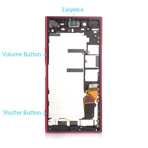 OEM LCD Screen Assembly Replacement for Sony Xperia XZ Premium Rosso