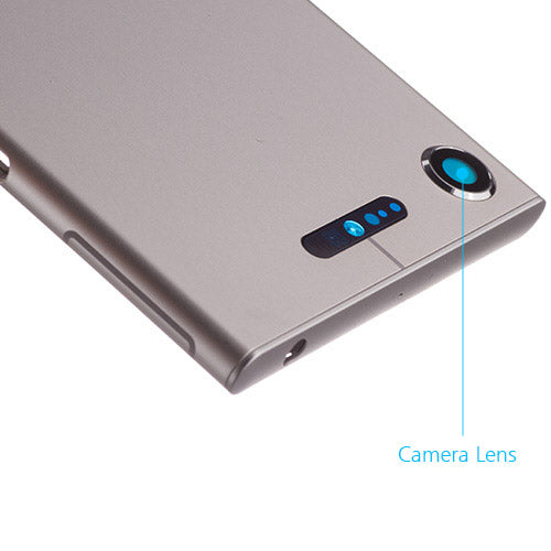 OEM Back Cover for Sony Xperia XZ1 Warm Silver