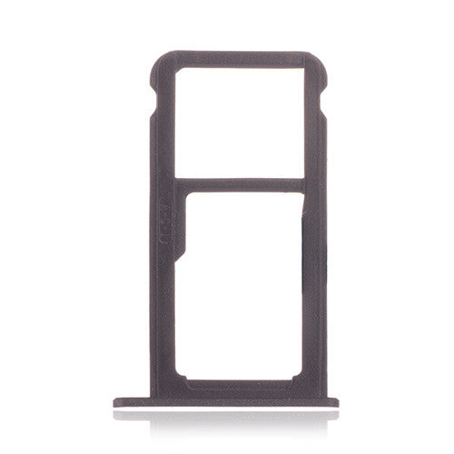 OEM SIM + SD Card Tray for Huawei P8 Lite (2017) Black