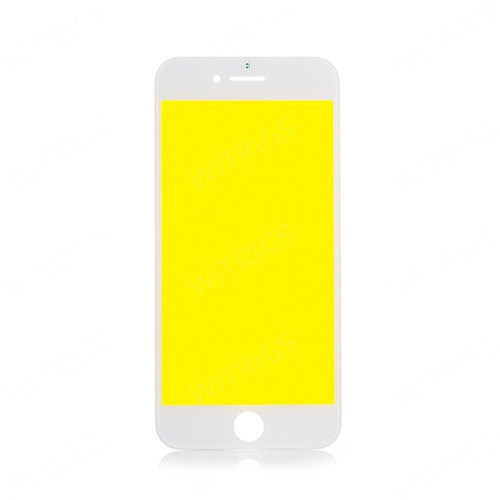 OEM Front Glass + Frame for iPhone 8 White