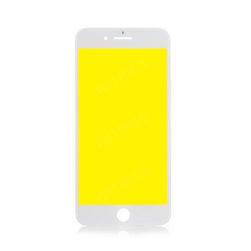 OEM Front Glass + Frame for iPhone 8 Plus White