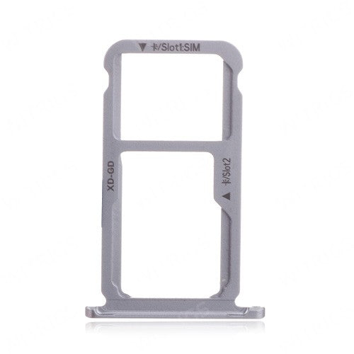 OEM SIM + SD Card Tray for Huawei Honor 6X Gray