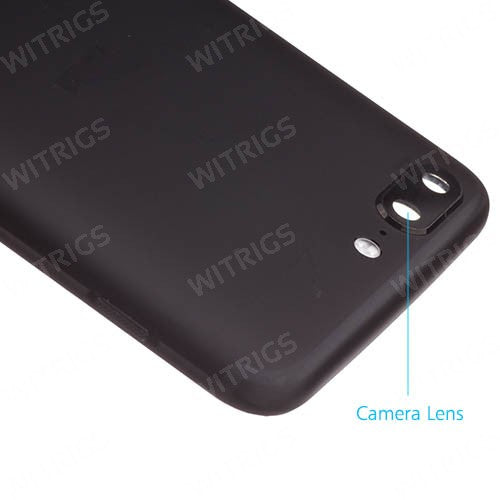 OEM Back Cover + Camera Lens for OnePlus 5 Midnight Black