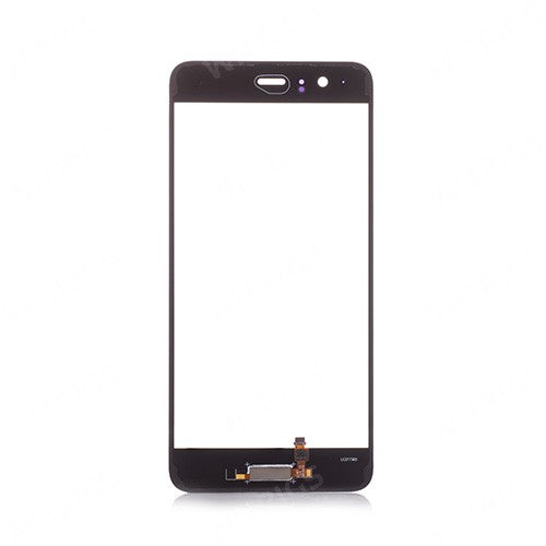 OEM Front Glass + Frame for Huawei P10 Plus Graphite Black