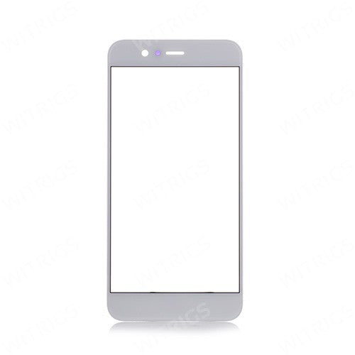 OEM Front Glass + Frame for Huawei Honor 8 Pro Pearl White