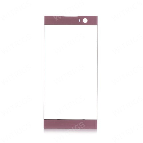 Custom Front Glass for Sony Xperia XA2 Pink