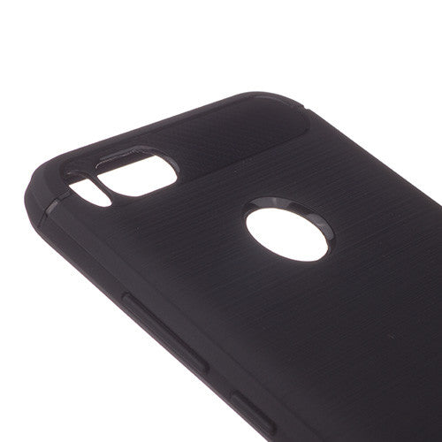 Brushed Silicon Back Shell for Xiaomi Mi A1 Black