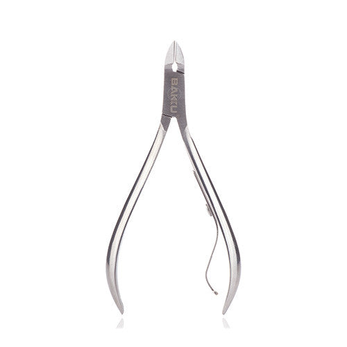 Universal Mini Stainless Steel Inclined Pliers Silver
