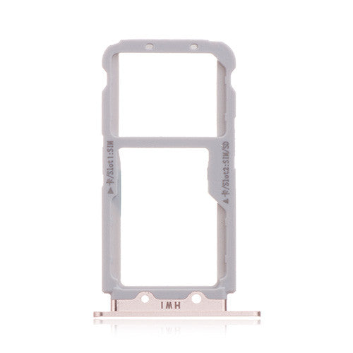 OEM SIM + SD Card Tray for Huawei Nova 2S Rose Gold