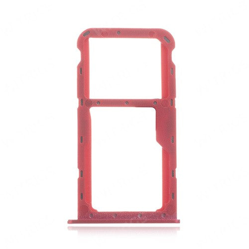 OEM SIM Card Tray for Huawei Honor 7X Red