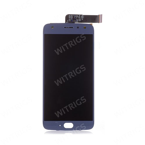 Custom LCD Screen with Digitizer Replacement for Motorola Moto X4 Sterling Blue