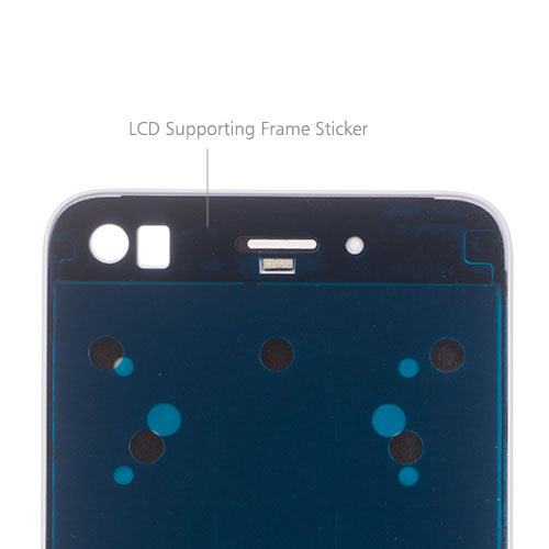 OEM LCD Supporting Frame for Huawei P9 Lite mini White/Gold