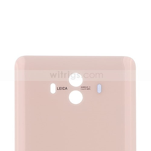 Custom Battery Cover for Huawei Mate 10 Pink Gold