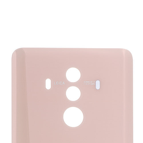 Custom Battery Cover for Huawei Mate 10 Pro Pink Gold