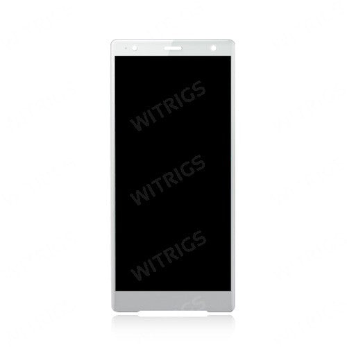 OEM LCD Screen with Digitizer Replacement for Sony Xperia XZ2 Liquid Silver