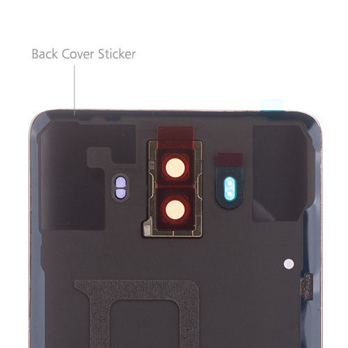 OEM Battery Cover with Camera Lens for Huawei Mate 10 Mocha Brown