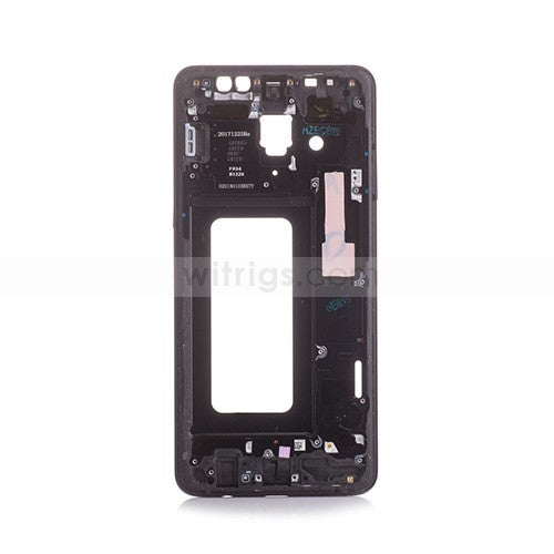 OEM Middle Frame for Samsung Galaxy A8 Plus (2018) Black