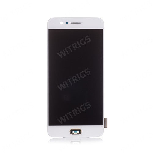 OEM Screen Replacement with Frame for OnePlus 5 White