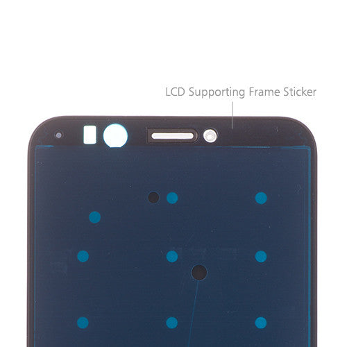 OEM LCD Supporting Frame for Huawei Honor 7C Black