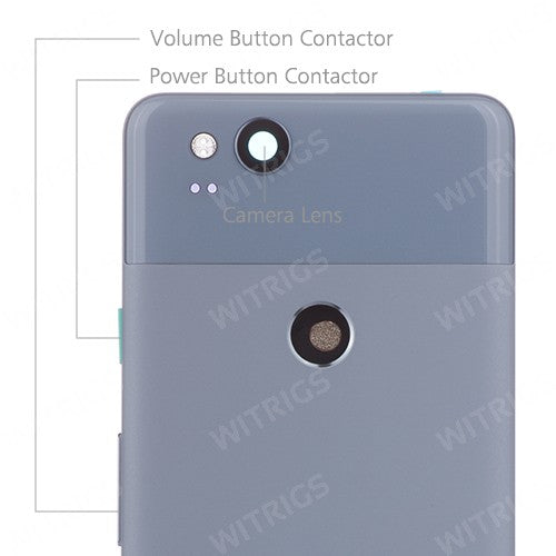 OEM Back Cover for Google Pixel 2 Kinda Blue