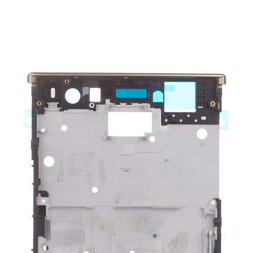 OEM LCD Supporting Frame for Sony Xperia XA2 Ultra Gold