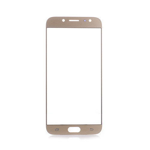 Custom Front Glass for Samsung Galaxy J7 (2017) Gold