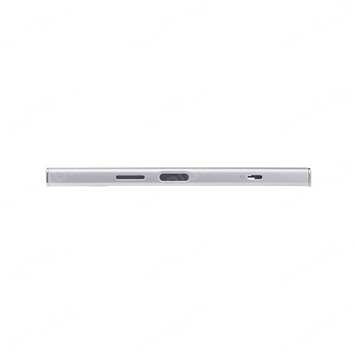 OEM Back Cover with Frame for Sony Xperia XZ1 Compact White Silver