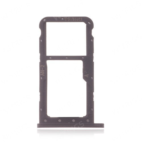 OEM SIM + SD Card Tray for Huawei P20 Lite Midnight Black