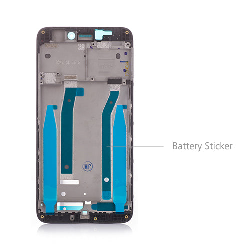 OEM LCD Supporting Frame for Xiaomi Redmi 4X Black