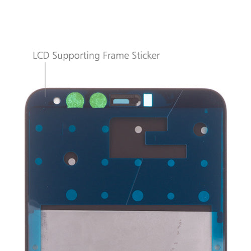 OEM LCD Supporting Frame for Huawei Y9 (2018) Black