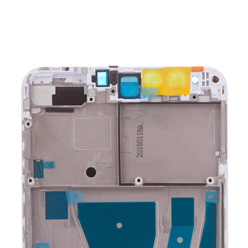 OEM LCD Supporting Frame for Huawei Y9 (2018) White