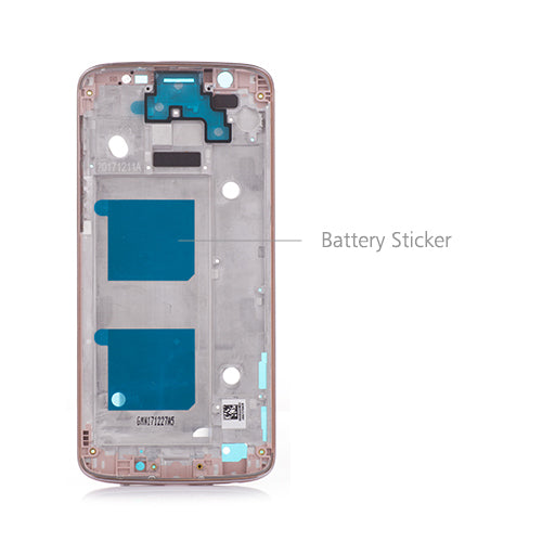 OEM Middle Frame for Motorola Moto G6 Blush