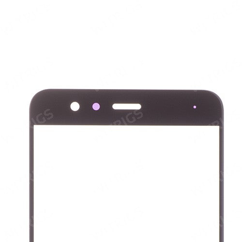 Custom Front Glass for Huawei P10 Lite Graphite Black