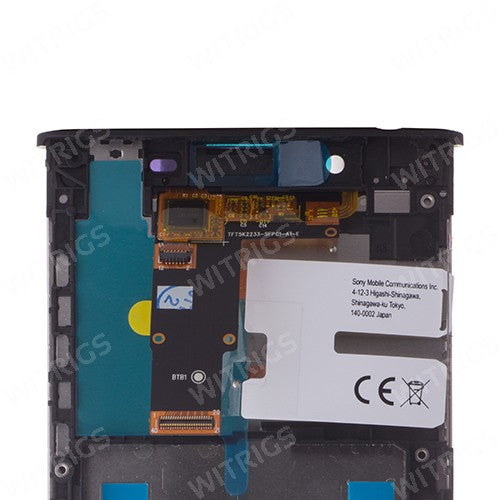 OEM Screen Replacement with Frame for Sony Xperia L1 Black