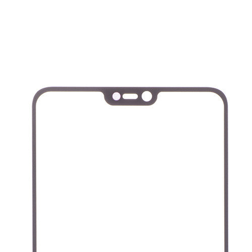 OEM Front Glass for OPPO R15 Black