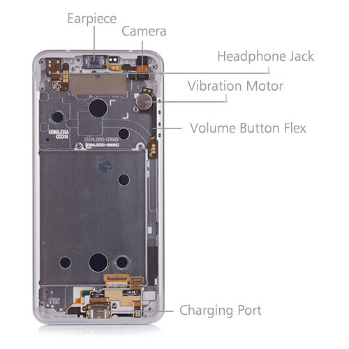 OEM Complete Front Screen Assembly for LG G6 Moroccan Blue OEM Complete Front Screen Assembly for LG G6 Moroccan Blue
