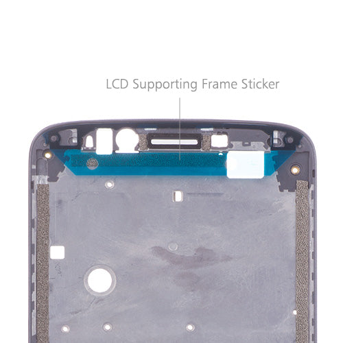 OEM Middle Frame for Motorola Moto E5 Plus Lunar Grey