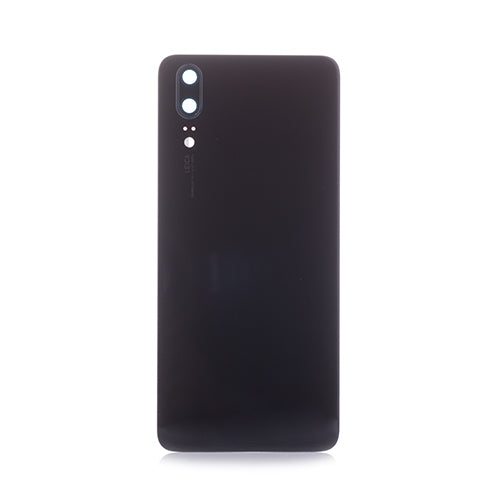 OEM Battery Cover + Camera Lens for Huawei P20 Black