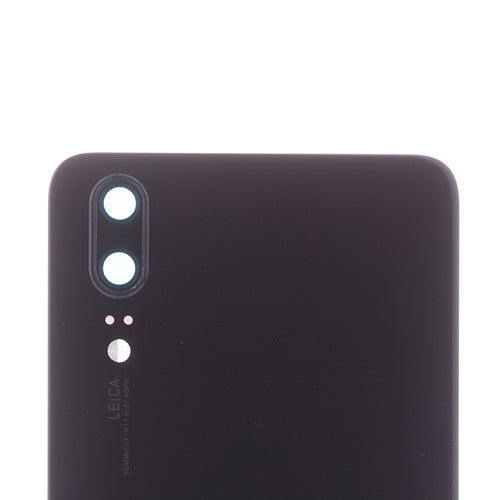 OEM Battery Cover + Camera Lens for Huawei P20 Black